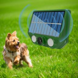 Ultrasonic Solar Repelente Animal Powered, Recarregável Jardim Deterrent, Yar Farm ao ar livre, Gato e cão - Image 3