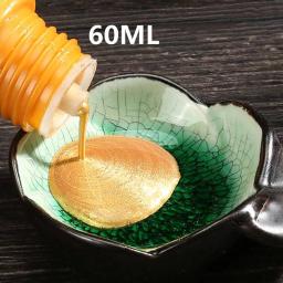 Profissional ouro caligrafia tinta, pigmento metálico, tinta dourada para vidro Dip Pen, escrita artigos de papelaria, material de escritório - Image 4