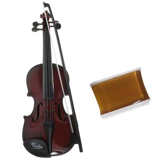 Simulação de Violino Acústico para Crianças: Brinquedo Educativo de Prática com Cordas para Iniciantes