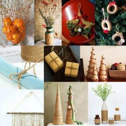 Cordão Longo Natural de Juta para Artesanato, Embrulho de Presentes DIY, Embalagem, Jardinagem, Decoração do Casamento, Fontes do Partido de Eventos, 2mm - Image 5