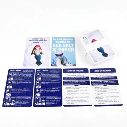Jogo de tabuleiro em inglês com sal marinho e papel e SAL EXTRA |   Jogo de cartas |   Idades 8+ |   2-4 jogadores |   Tempo de jogo de 15 a 30 minutos - Image 3