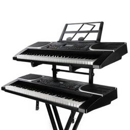 X Em Forma De Piano Digital Display Titular, suporte De Folha De Música Resistente, Suporte De Instrumento Musical De Dupla Camada - Image 3