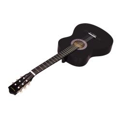 Guitarra Clássica Iniciante com Saco, Instrumento Musical, Preto, Amarelo, Capo Strap, Pick Tuner Set, 39 ", 30", CGT391 - Image 5