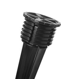 Saxofone soprano Metal Stand, 5-Legged Dobrável, ABS, Portátil, Preto, Sopros, Peças de Instrumento, Acessórios - Image 6