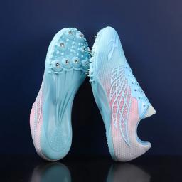 Tênis de Atletismo para Homens e Mulheres, Tênis Spikes, Atleta, Corrida, Treinamento, Leve, Partida de Corrida, Tênis Esportivos Spike, Tamanho 35-45 - Image 2