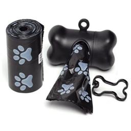 Saco de cocô de limpeza ao ar livre para animais de estimação, suprimentos para cães, Recarga o saco de lixo, limpo, 15 sacos/rolo, 120 rolos - Image 3