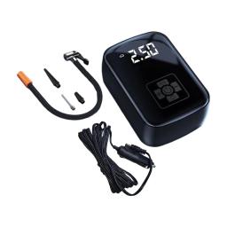 Mini compressor de ar portátil com manômetro dos pneus, display led, bomba de bicicleta, bicicleta, motocicleta, SUV, bola, basquete - Image 3