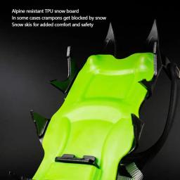 Profissional Crampon Shoe Cover, Montanhismo Skid Gear, 14 Dente, Escalada ao ar livre, Pesca No Gelo, Neve Skid, Alta Qualidade - Image 3