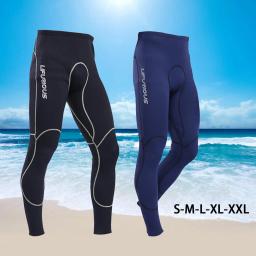 Calças de mergulho masculinas 2mm calças de mergulho de neoprene calças de surf para mergulho inverno natação - Image 3