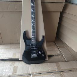 Guitarra elétrica do corpo do bordo com as peças necessárias e acessórios, guitarra profissional, 24 traste, 6 cordas - Image 6