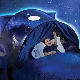 Sonho barracas espaço aventura dobrável barraca de acampamento ao ar livre tenda crianças bebê mosquiteiro criança decoração do quarto - Image 3