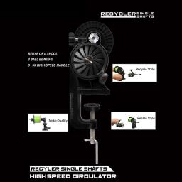 Linha De Pesca Ajustável Winder, bobina Winder, mesa portátil Braçadeira Máquina, fio De Enrolamento Reclaimer Acessórios - Image 6