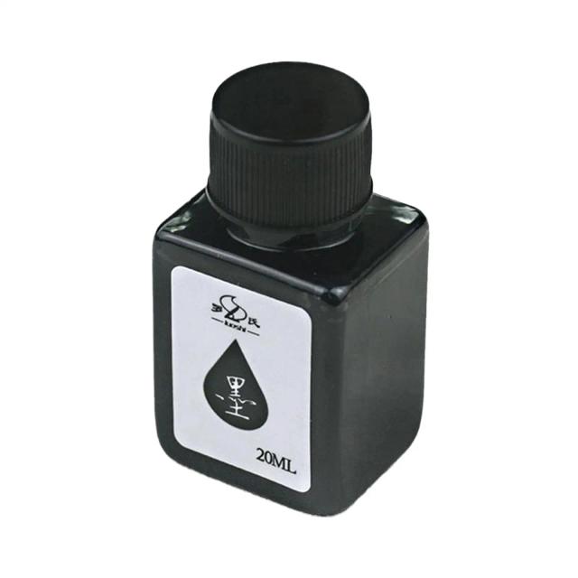 Caneta Tinteiro de 20ml com Garrafa de Tinta Azul para Caligrafia e Artesanato - Ideal para Estudantes e Papelaria