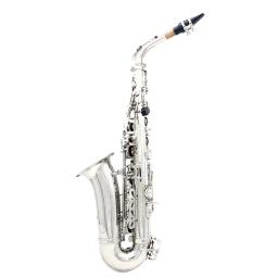 Saxofone Alto SLADE-Eb com White Shells Chaves, Brass Body, Sax Set Case, Saxofone Professional Acessório, instrumentos de sopro - Image 5