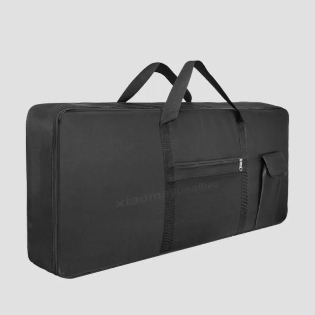 Bolsa Impermeável para Teclado e Piano Elétrico com Ombro Duplo - Durável e Portátil para 61, 76 e 88 Teclas