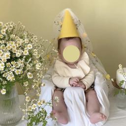 Chapéu de festa de aniversário, chapéu de chá de bebê, decoração de festa, margarida, decoração de aniversário, bebê, 1 ano, chapéu infantil, presente oyun자 - Image 4