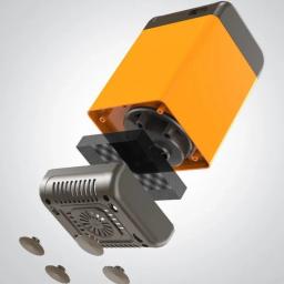 Chuveiro Doméstico Portátil, Banho ao ar livre, Dormitório Selvagem Mágico, Cabeça de chuveiro elétrica simples, Acessórios do banheiro - Image 4