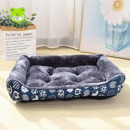 Sofá de memória ortopédico para animais, cama de luxo, cães médios, pet, quente, pelúcia, almofadas para cachorros, elástico elevado, resistente ao desgaste, suprimentos, inverno - Image 2