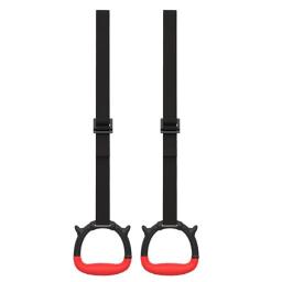 Anéis de ginástica anéis de treinamento alça ajustável equipamento de fitness para crianças adultos - Image 1
