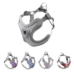 Ajustável Pet Harness Vest, malha reflexiva, cinta no peito, cão e gato pequenos e grandes, acessórios para cachorros - Image 1