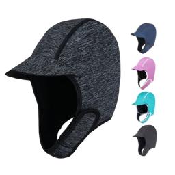 Touca térmica natação, neoprene, capuz mergulho, 2mm, gorro ajustável, mergulho, arnês para homens mulheres - Image 1