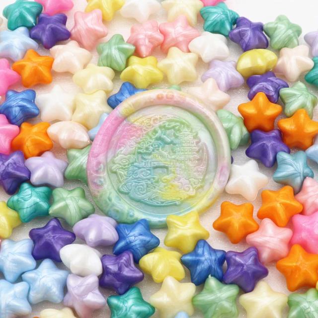 Grânulos de Cera Personalizados para Envelope e Convite: Estrelas da Sorte, DIY e Decoração com Cores de Macaron