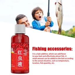 Red Worm Fishing Liquid, Aditivo Alto Concentrado, Isca de Peixe, Atrativo, Enhancer Lure, Truta, Carpa, Baixo, Baixo, 60ml - Image 6