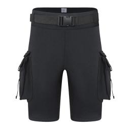 Shorts de mergulho com bolso para homens e mulheres, trajes de neoprene de 3mm, pesca submarina, surf, canoagem, caiaque - Image 2