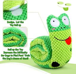 Brinquedos de pelúcia para cães pequenos médios grandes, alimentador pet, recheados alimentação suprimentos, treinamento acessórios - Image 4