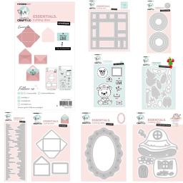 Envelope e desenhos animados ursinhos corte de metal morrer e selos, fundo Scrapbooking, artesanato decoração DIY, estêncil em relevo - Image 1