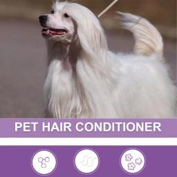 Condicionador de cabelo para gato e cachorro, óleo de pele macia, creme de limpeza para cabelos, bálsamo fofo, suprimentos para cães, 50ml - Image 5