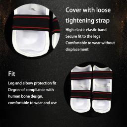 Equipamento de proteção profissional de taekwondo para adultos e crianças, braço e perna para criança, capa de treinamento, protetor esportivo, conjunto completo, novo - Image 6