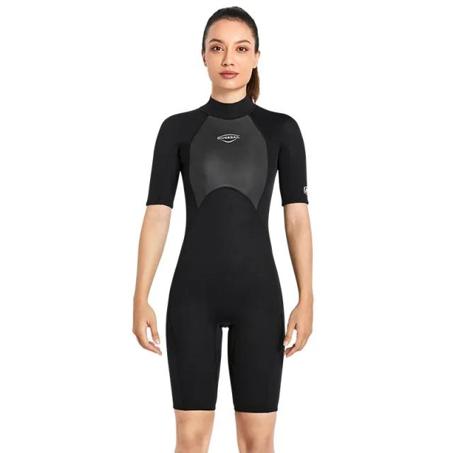 Ternos de Mergulho em Neoprene 2mm para Homens e Mulheres - Calças Curtas Profissionais e Roupas de Surfe Térmicas e Práticas