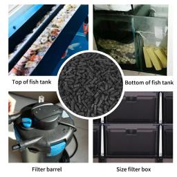 Aquário Ativado Pellets De Carbono, Fish Tank Filtro De Água Mídia, Fish Pond, Koi Reef Filtros, Limpeza - Image 5
