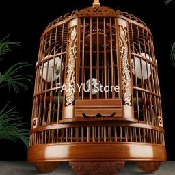Gaiolas de madeira luxuosas para pássaros, criação de periquitos ao ar livre, gaiola para pássaros, parque canário, jaula pajaro, suprimentos para pássaros wz50bc - Image 3