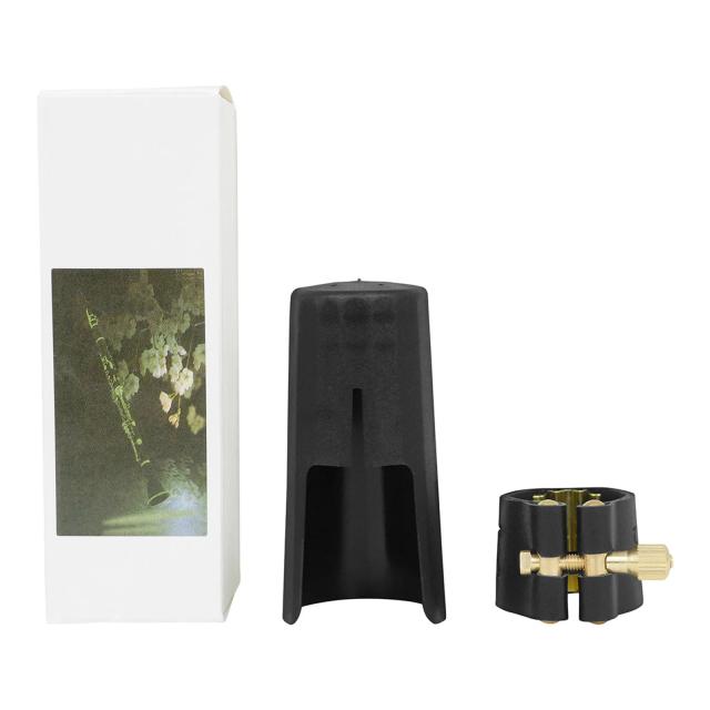 Kit de Acessórios Profissionais para Clarinete: Bocal, Cap Ligature e Clip Fastener