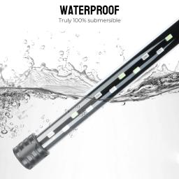 Lâmpada submersível para aquário, barra de luz para aquário, iluminação decorativa subaquática, RGB EU Plug, AC 90 ~ 260V, 28 cm, 38 cm, 48cm - Image 6
