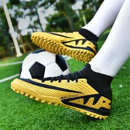 Chuteiras de futebol profissionais para adultos, botas de futebol antiderrapantes, sapatos esportivos ao ar livre, botas adolescentes, alta qualidade, quente, TF, FG, 2024 - Image 6