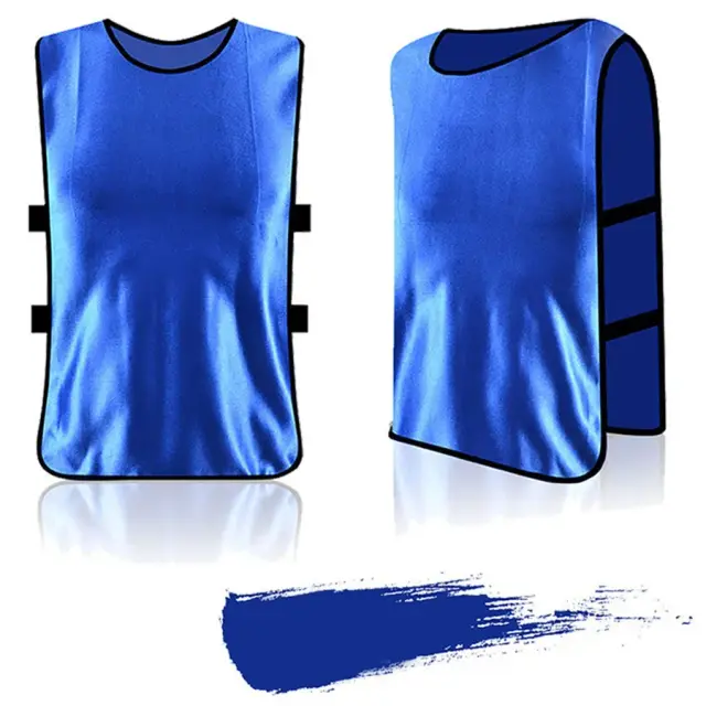 Colete de Treinamento Respirável para Adultos em Jersey - Babador Ideal para Esportes como Basquete, Futebol e Rugby