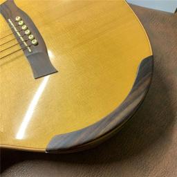 Apoio de braço universal para guitarra, acessório de substituição, placa Handguard, descanso de braço, Redwood, Rosewood, Ebony, 39-41 em - Image 3