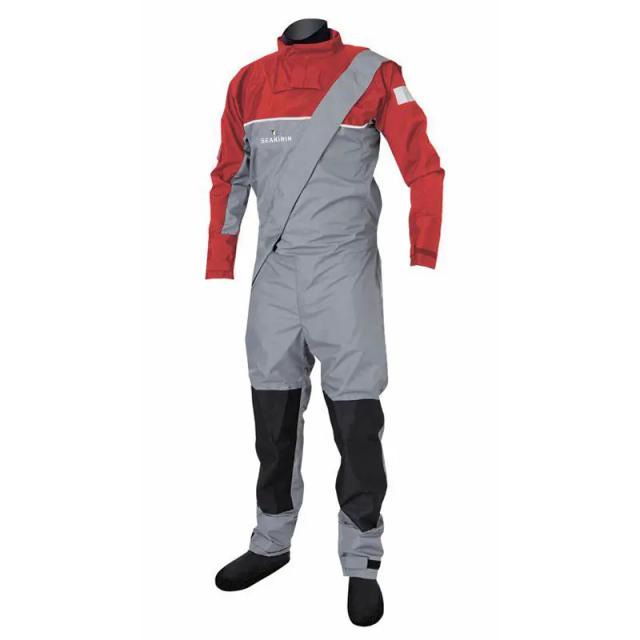 Fatos secos impermeáveis masculinos com zíper longo, roupas semi-secas de 4 camadas, quadriciclo ATV e UTV, roupas mudway para caiaque, pesca, roupa de esqui