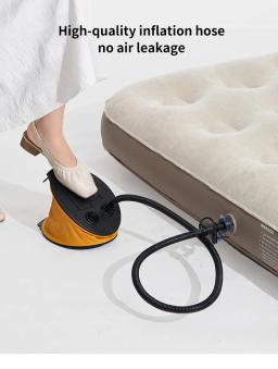 Outdoor Pé Bomba De Ar Iator Para Pad Camping Mat Colchão Balão Iatable Cama Barco Brinquedo Natação Flutuante Acessórios - Image 5