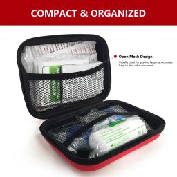 90 pçs portátil kit de saco de primeiros socorros médicos de emergência para viagens ao ar livre do agregado familiar equipamentos acampamento medicina sobrevivência - Image 3