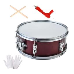 Snare tambor com tom duplo para iniciantes e crianças, instrumento de percussão, bateria musical, 13 in - Image 3