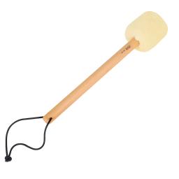 IRIN-Big Drum com Beech Handle, tambor malho, instrumento de percussão, tambor peças para desempenho e prática, Off White - Image 3