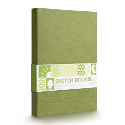 Arrtx Artist Sketchbook de capa dura, 60 folhas de papel de desenho sem ácido grosso de 180g, bloco de esboço de capa dura para tinta, lápis, grafite - Image 1