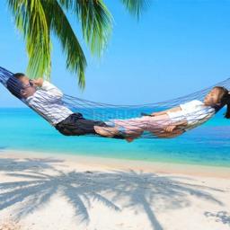 Nylon portátil Camping Hammock, Mesh Bed, Balanço do esporte ao ar livre, Balanço ao ar livre - Image 3