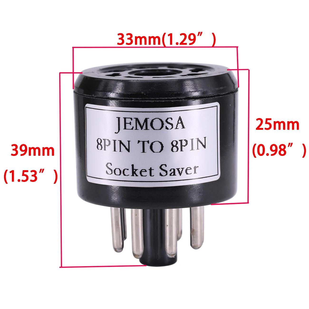 Amplificador audio do tubo do vácuo, 8Pin a 8Pin, soquete do Saver, KT88, 6SL7, 6SN7, 6L6, 6V6, EL34, 6N8P, 6N9P, 6550, 1PC - Image 1