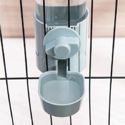 Animais de estimação gatos cães beber fonte alimentador pet gaiola pendurado tigela recipiente alimentador de água dispensador para filhote de cachorro gatos cães coelho - Image 4