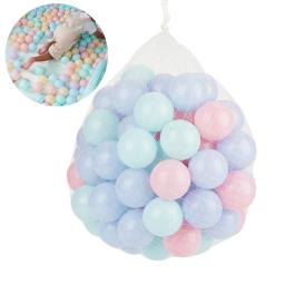 50/100Pcs 5.5cm Bola Marinha Piscina de água macia Ocean Wave Ball Bolas de plástico do bebê Outdoor Ball Pits Toy Macaron Ocean Ball - Image 6
